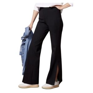 SPANX Women Large The Perfect Double Pant Split Hem Leg Office Academia Casual